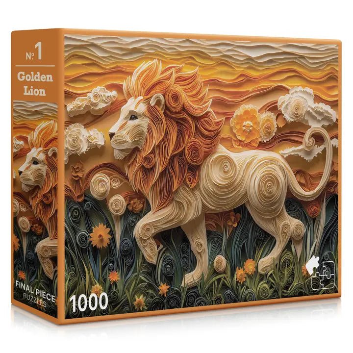 No. - 1 Golden Lion Puzzle - Potpourri Gift Shop