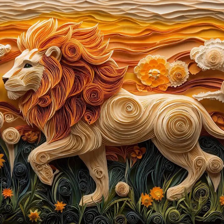 No. - 1 Golden Lion Puzzle - Potpourri Gift Shop