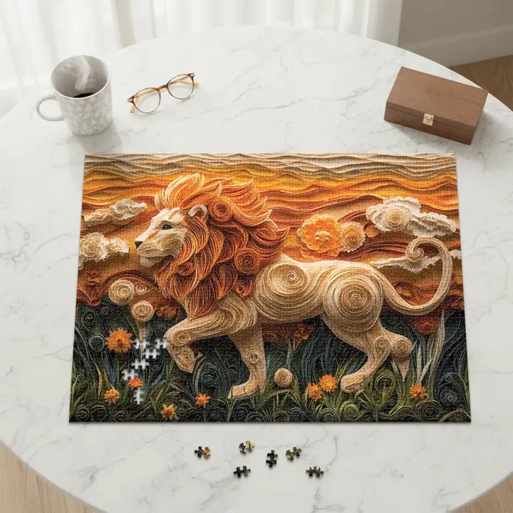 No. - 1 Golden Lion Puzzle - Potpourri Gift Shop