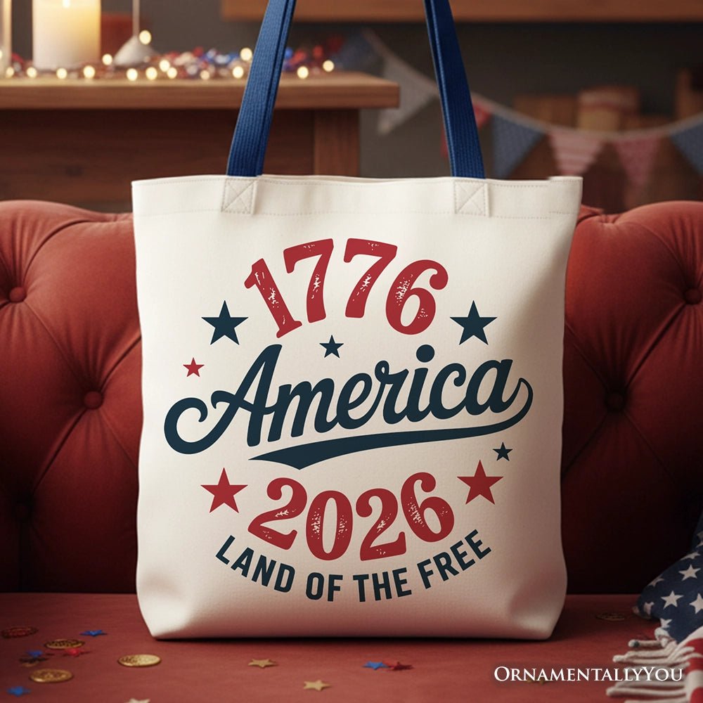 America Land of The Free Tote Bag - Potpourri Gift Shop