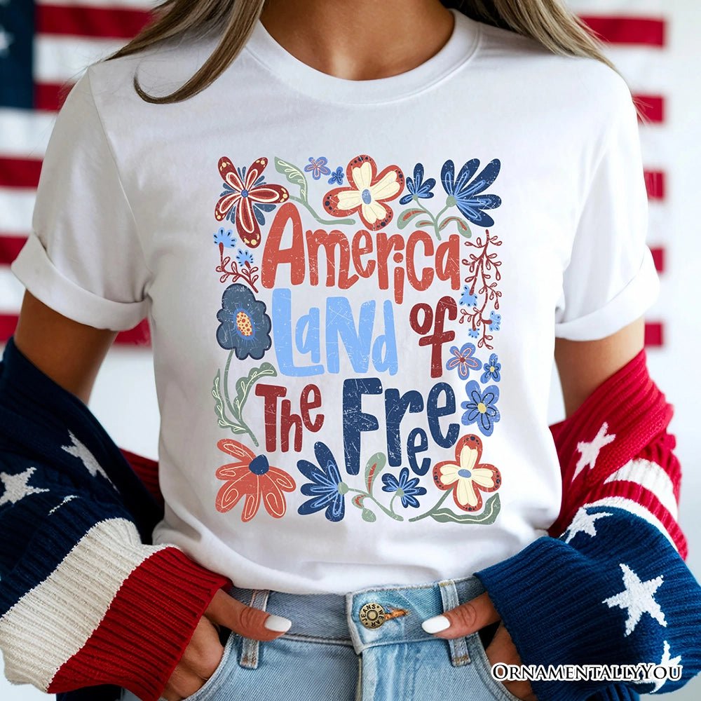 America Land of The Free 250th Anniversary TShirt - Potpourri Gift Shop