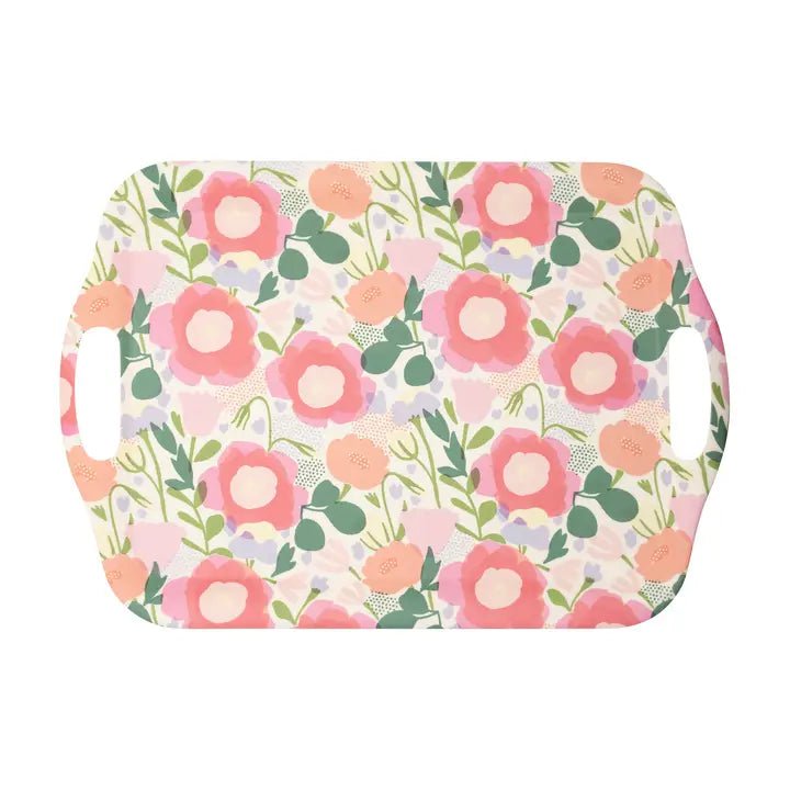 Floral Reusable Bamboo Tray - Potpourri Gift Shop