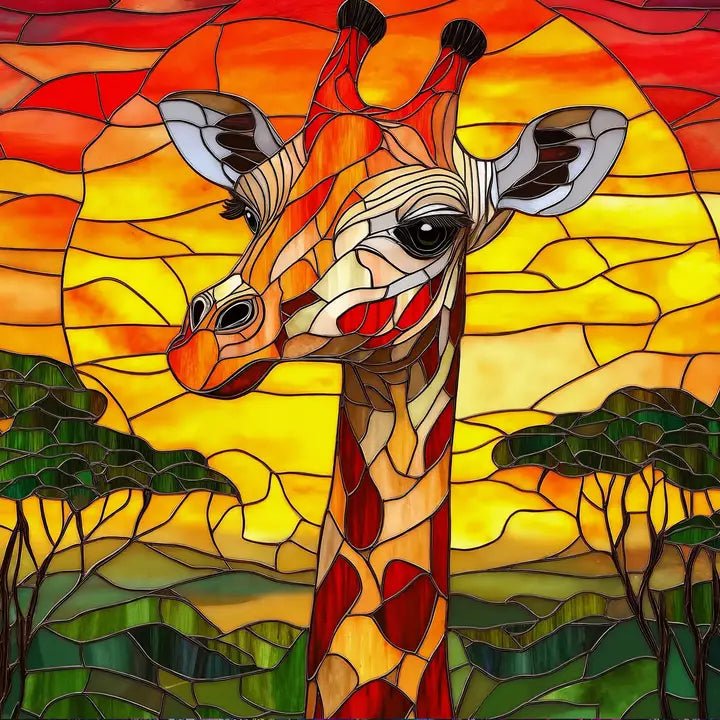 No. 10 - Sunset Giraffe - Potpourri Gift Shop