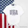 USA 1776 Patriotic T Shirt - Potpourri Gift Shop