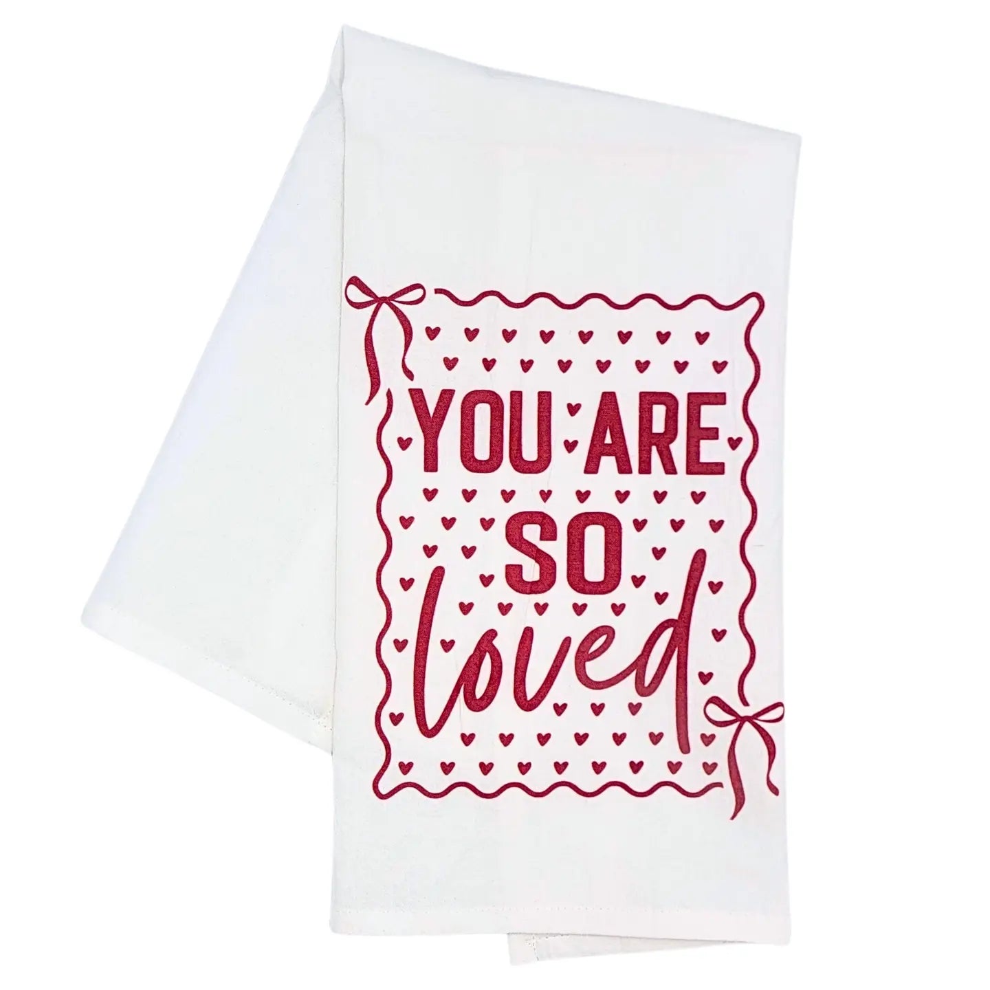 You Are So Loved Tea Towels (4) - Potpourri Gift Shop